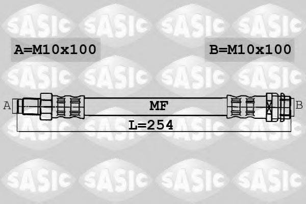 SASIC 6606038 Гальмівний шланг