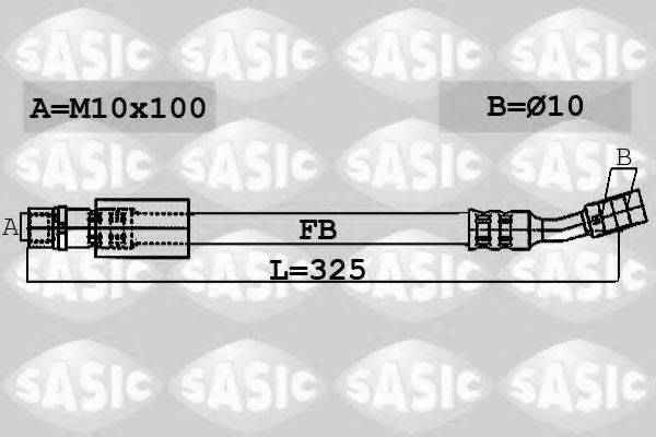 SASIC 6606048 Гальмівний шланг