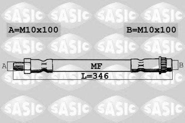 SASIC SBH4080 Гальмівний шланг
