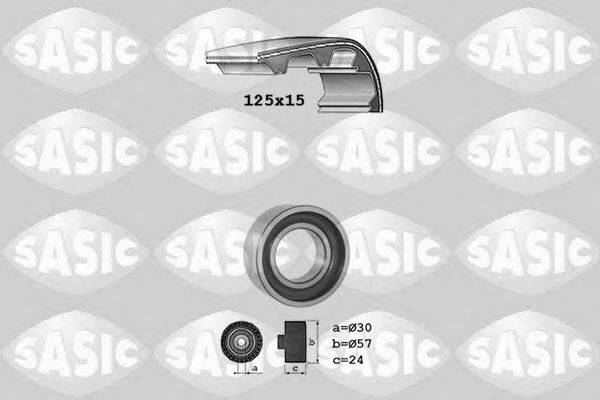SASIC 1756018 Комплект ременя ГРМ
