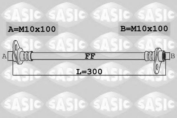 SASIC 6600061 Гальмівний шланг