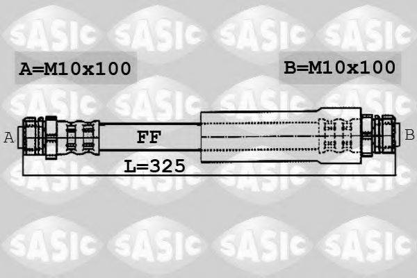 SASIC 6606120 Гальмівний шланг