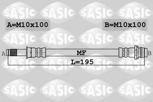 SASIC 6606229 Гальмівний шланг