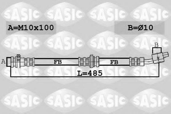 SASIC 6606257 Гальмівний шланг