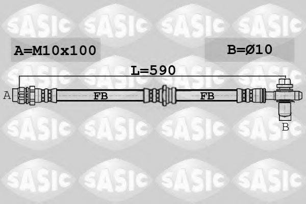 OBTEC A/S 8547119 Гальмівний шланг