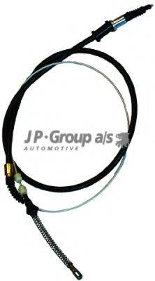 JP GROUP 1270302380 Трос, стоянкова гальмівна система