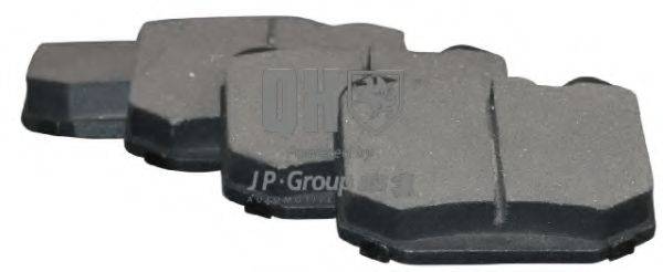 JP GROUP BP1248 Комплект гальмівних колодок, дискове гальмо