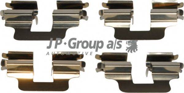JP GROUP 1363750410 Комплектуючі, колодки дискового гальма