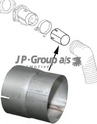 JP GROUP 1623250201 Трубопровід, теплообмінник
