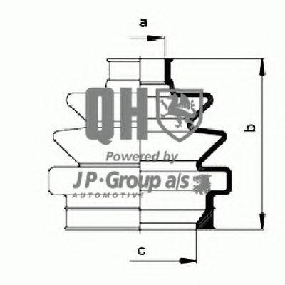 IPD 352287 Комплект пильника, приводний вал