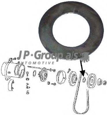 JP GROUP 8190500406 Ремінний шків, генератор