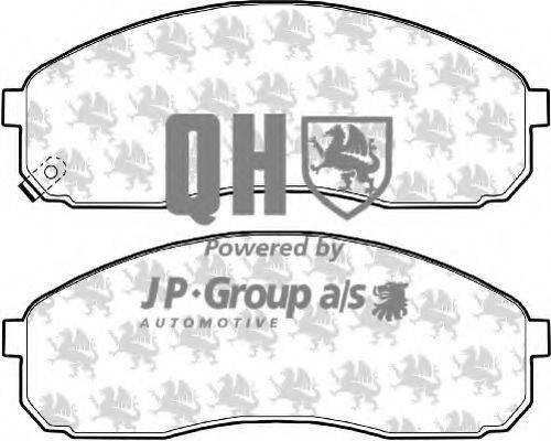 JP GROUP 3663600319 Комплект гальмівних колодок, дискове гальмо