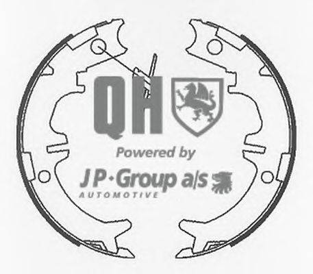 JP GROUP 4863900319 Комплект гальмівних колодок, стоянкова гальмівна система
