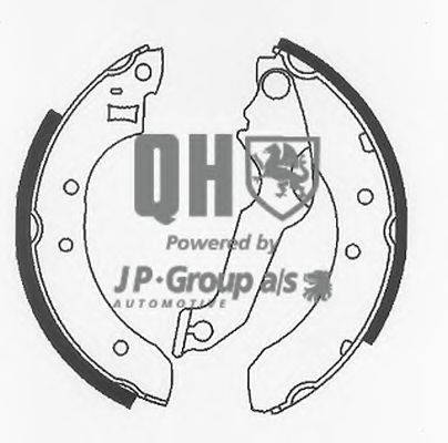 JP GROUP 1563901319 Комплект гальмівних колодок