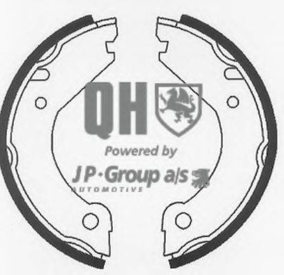 JP GROUP BS671 Комплект гальмівних колодок, стоянкова гальмівна система