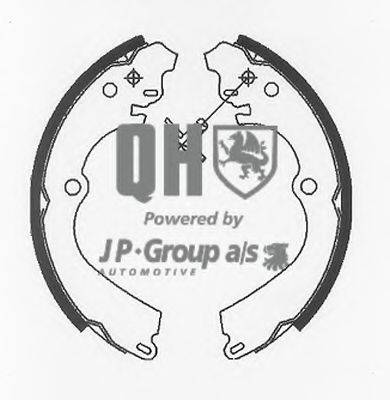 JP GROUP 4663900119 Комплект гальмівних колодок