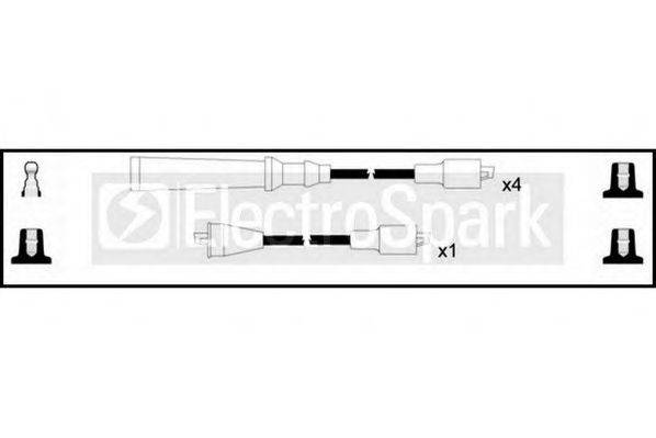 STANDARD OEK114 Комплект дротів запалювання