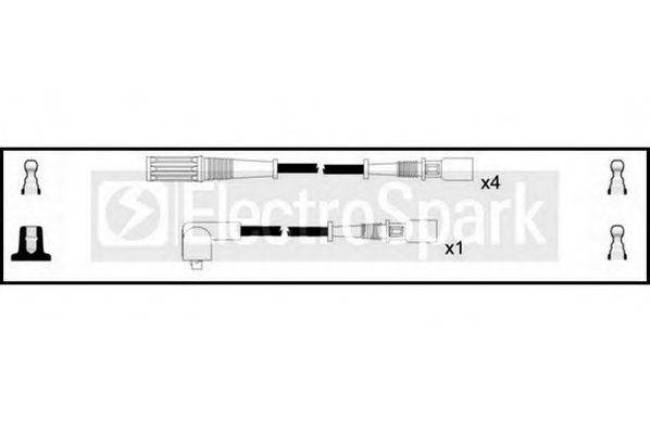 STANDARD OEK014 Комплект дротів запалювання