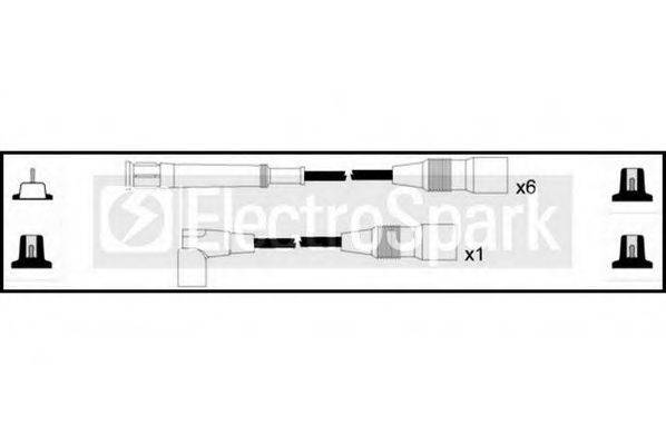 STANDARD OEK162 Комплект дротів запалювання