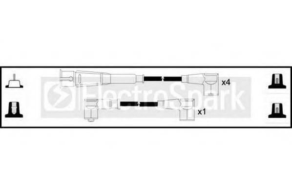 STANDARD OEK163 Комплект дротів запалювання