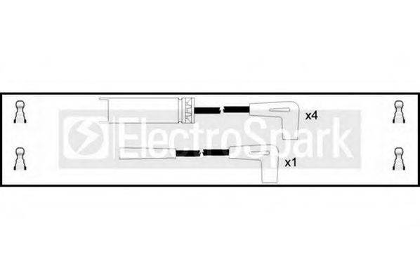 STANDARD OEK900 Комплект дротів запалювання