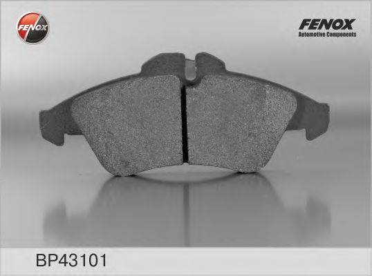 FENOX 21577 Комплект гальмівних колодок, дискове гальмо
