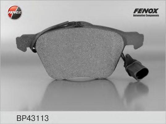 FENOX 23270 Комплект гальмівних колодок, дискове гальмо