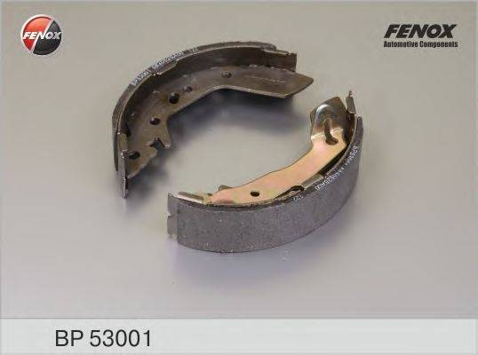 FENOX BP53001 Комплект гальмівних колодок