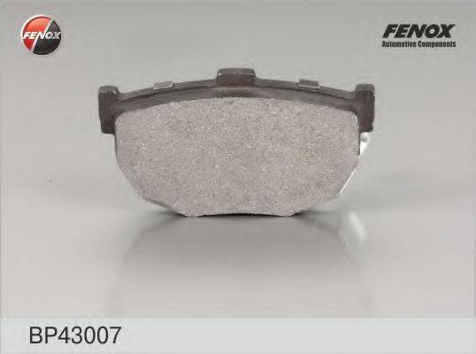 FENOX BP43007 Комплект гальмівних колодок, дискове гальмо