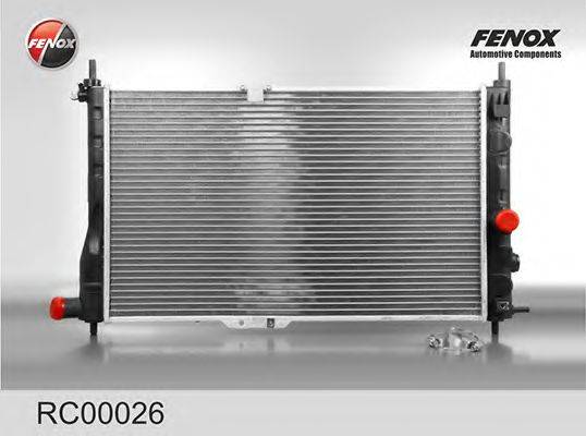 FENOX RC00026 Радіатор, охолодження двигуна