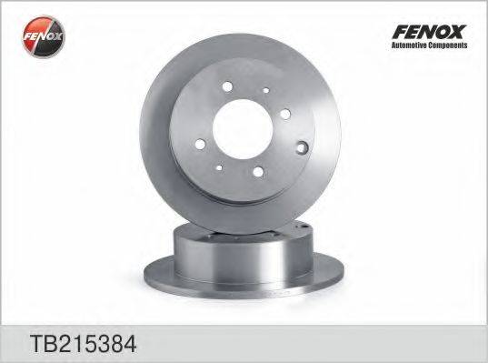 FENOX TB215384 гальмівний диск