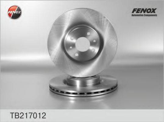 FENOX TB217012 гальмівний диск