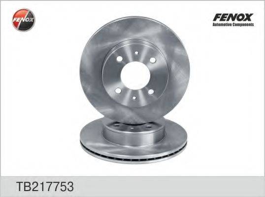 FENOX TB217753 гальмівний диск