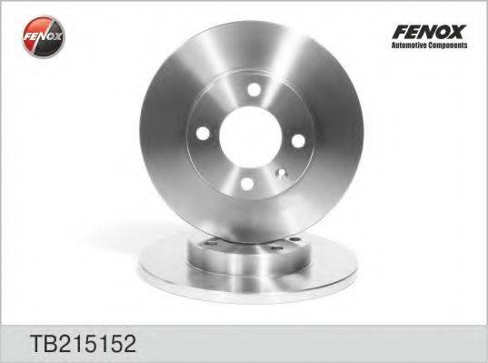FENOX TB215152 гальмівний диск