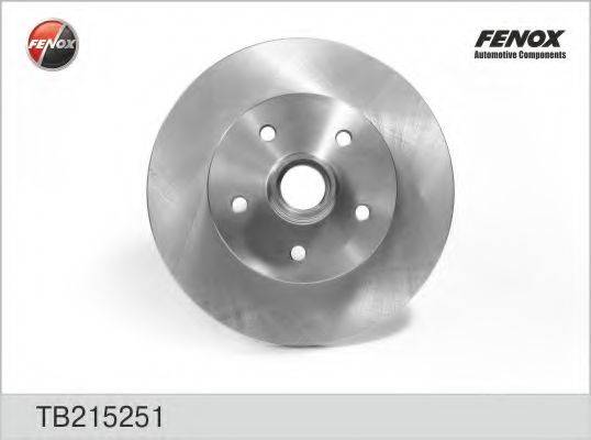 FENOX TB215251 гальмівний диск