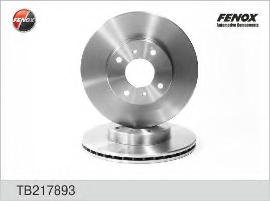 FENOX TB217893 гальмівний диск