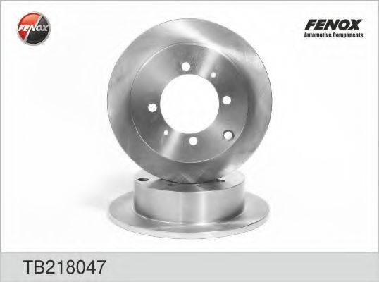 FENOX TB218047 гальмівний диск