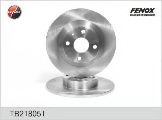 FENOX TB218051 гальмівний диск