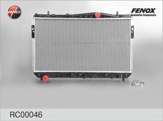 FENOX RC00046 Радіатор, охолодження двигуна
