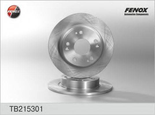 FENOX TB215301 гальмівний диск