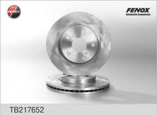 FENOX TB217652 гальмівний диск