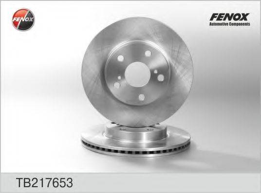 FENOX TB217653 гальмівний диск