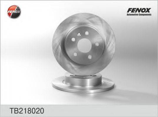 FENOX TB218020 гальмівний диск