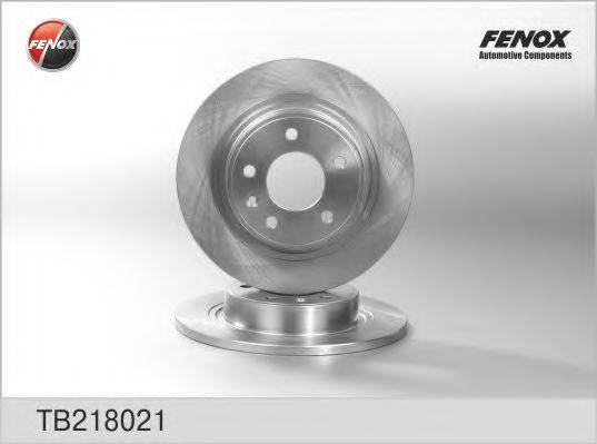FENOX TB218021 гальмівний диск