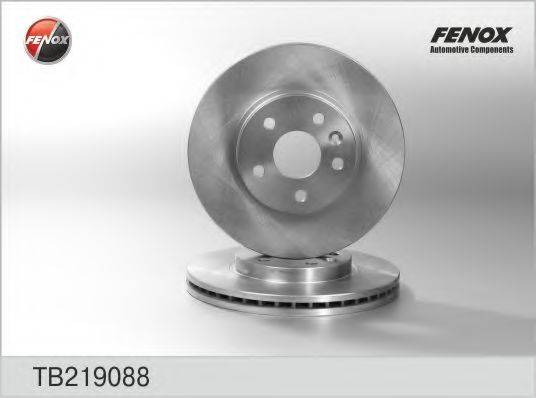 FENOX TB219088 гальмівний диск