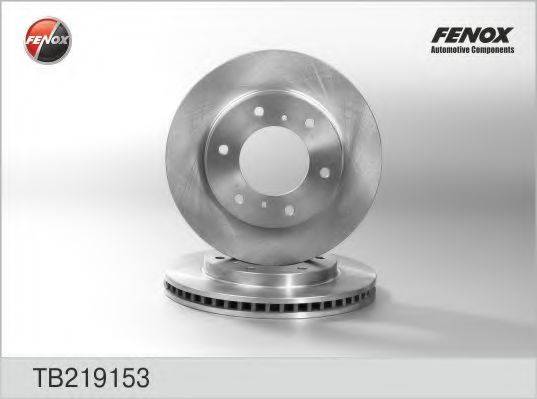 FENOX TB219153 гальмівний диск