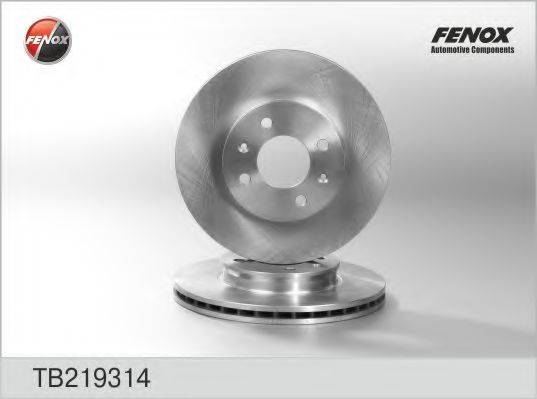 FENOX TB219314 гальмівний диск