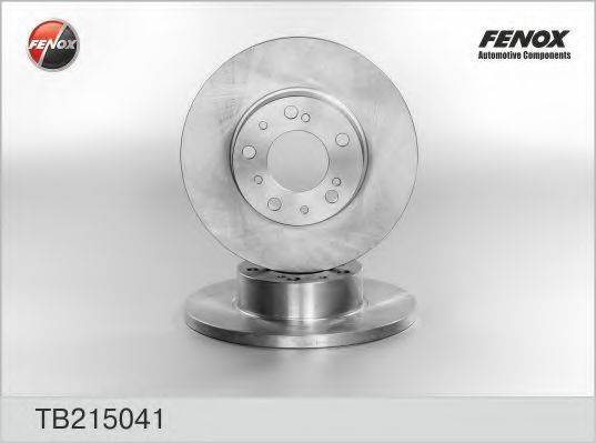 FENOX TB215041 гальмівний диск