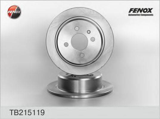 FENOX TB215119 гальмівний диск