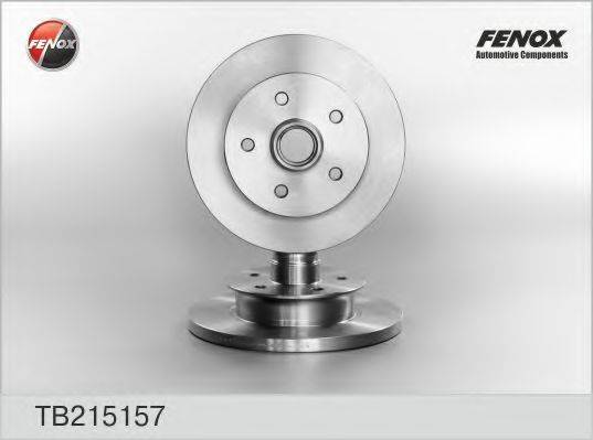 FENOX TB215157 гальмівний диск